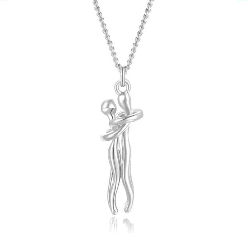 💕Collier et Boucles d'Oreilles Le Conte de Deux Amoureux
