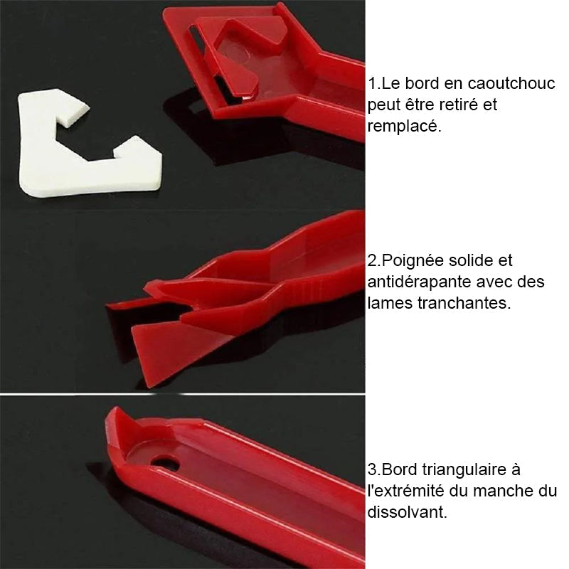 Outils de Calfeutrage en Silicone 3 En 1