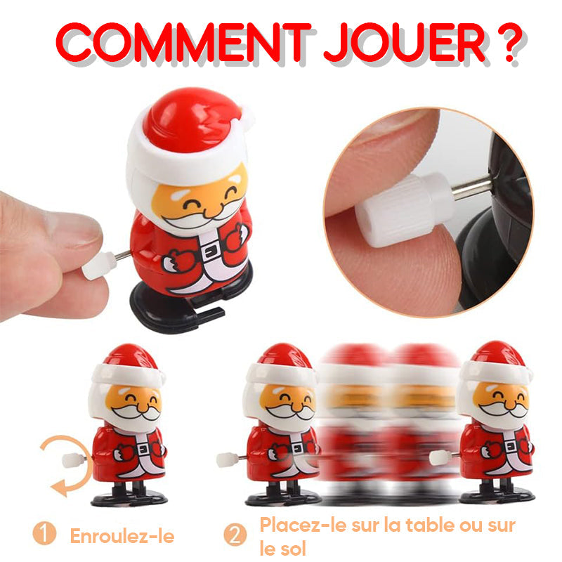 Jouets de Noël en forme d'horloge