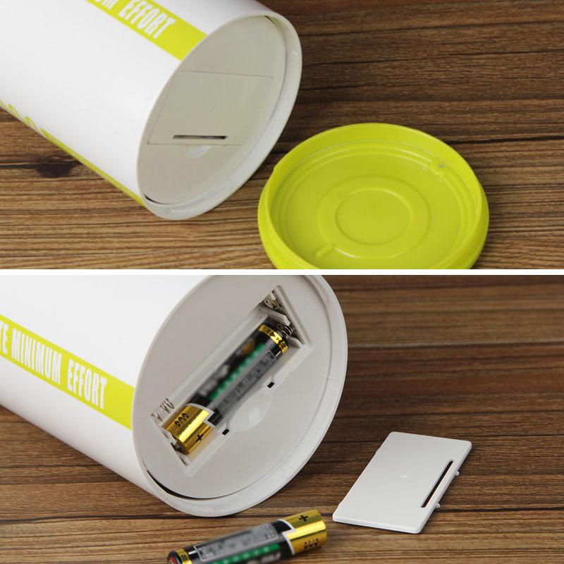 Tasse à Mélanger Automatique en Acier Inoxydable