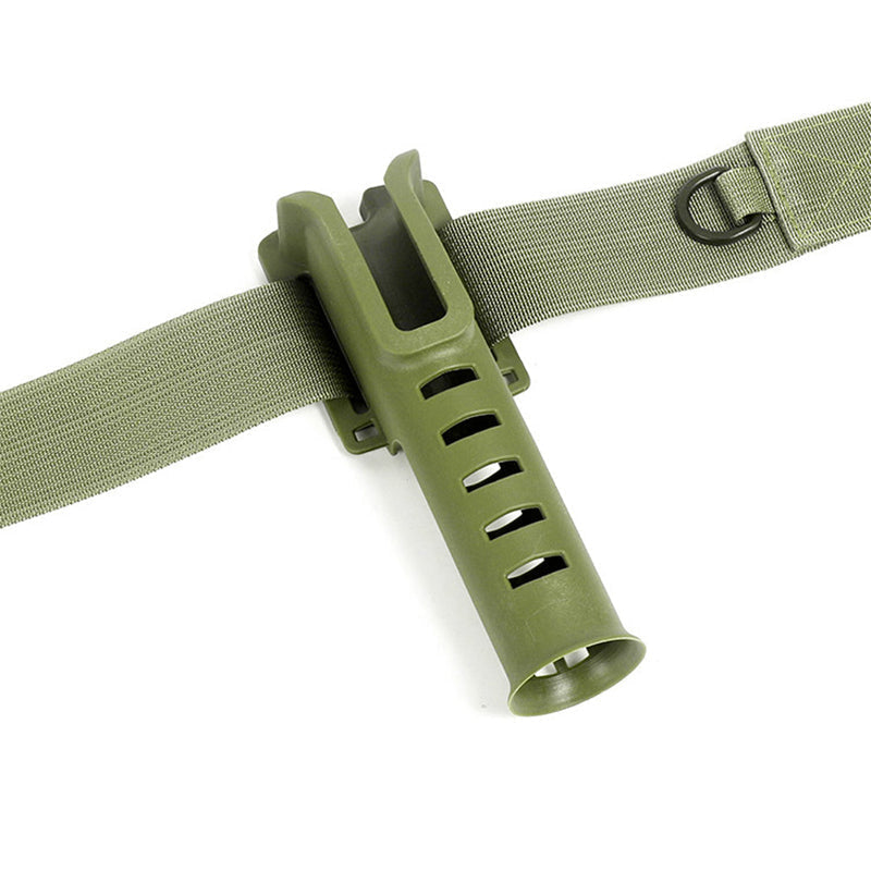 Mangeoire portative pour cannes à pêche