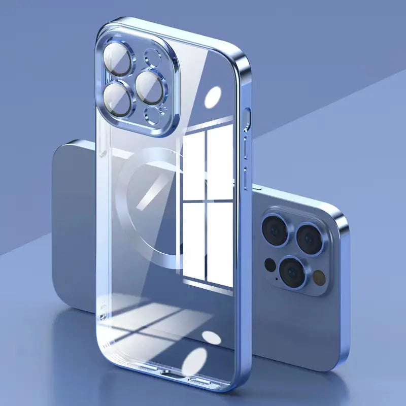 Galvanoplastie Charge magnétique sans fil Coque et skin iPhone