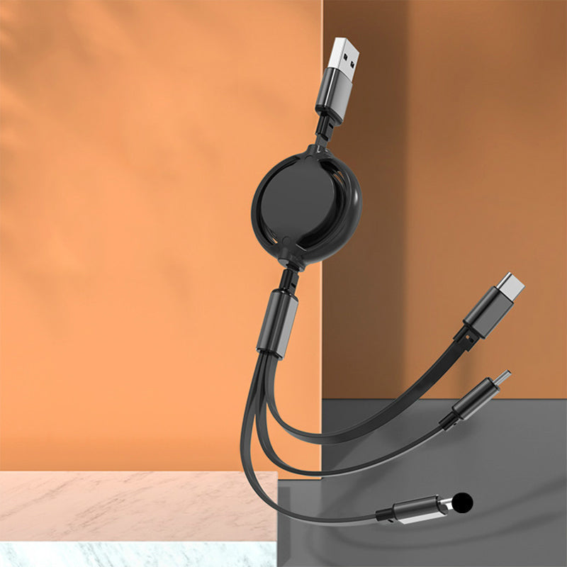 Câble de charge télescopique 3 en 1