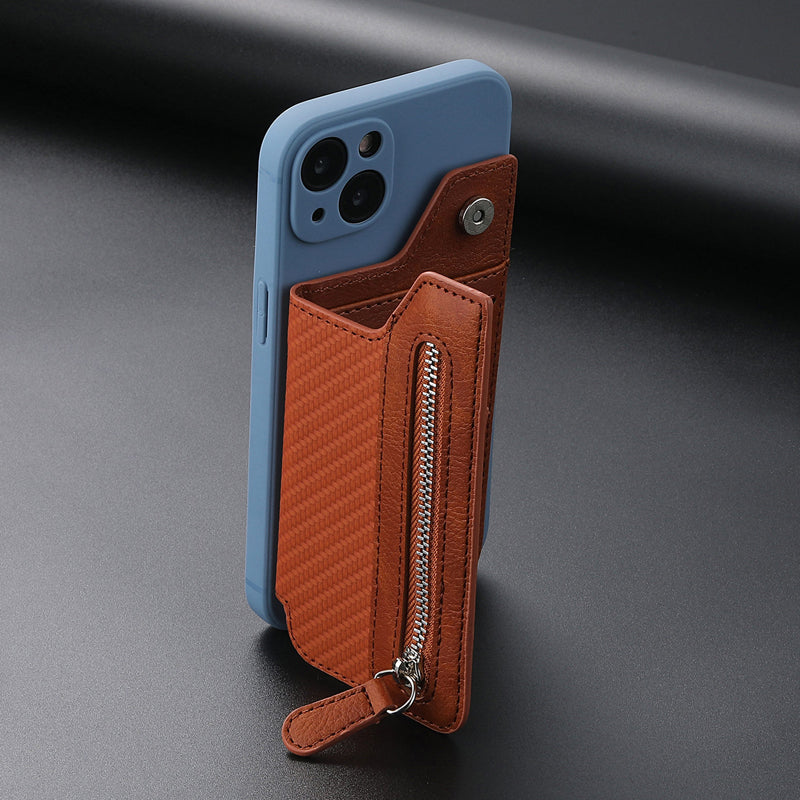 Porte-cartes adhésif multifonctionnel pour portefeuille de téléphone