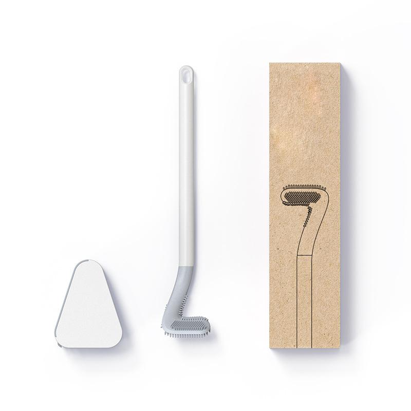 đ Brosse de Toilette Forme Club de Golf avec Porte-brosse