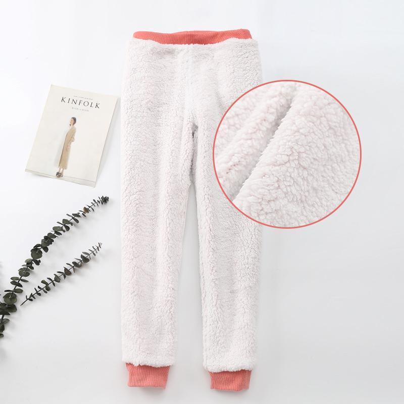 Pantalon de Survêtement Chaud en Cachemire D'hiver