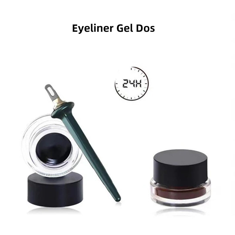 Eyeliner sans Fuite Facile Ă Utiliser (avec pinceau)