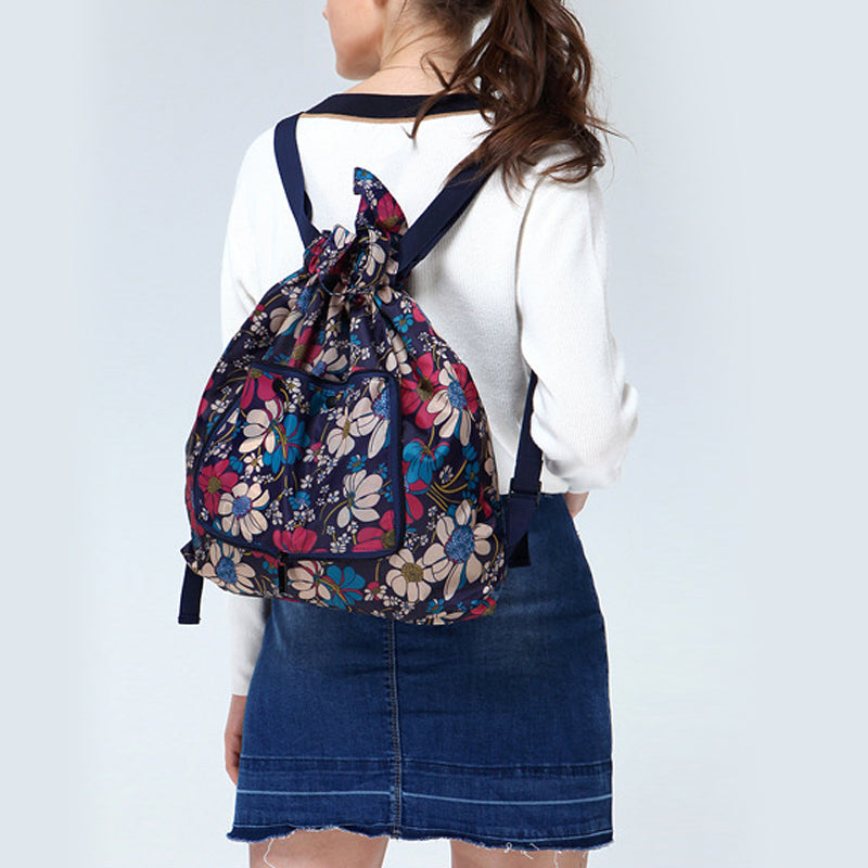 sac à dos imprimé en nylon