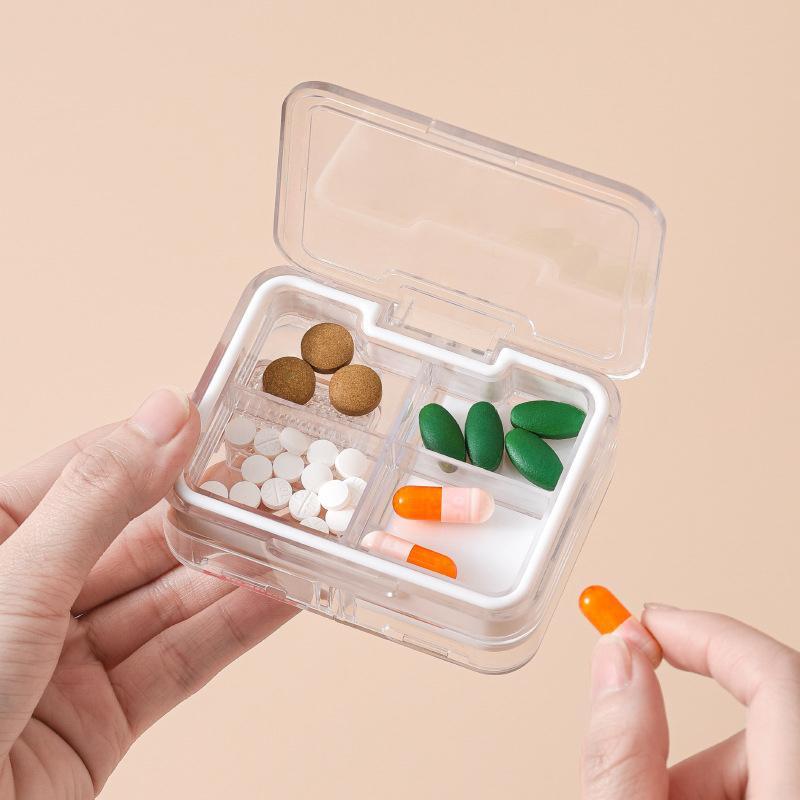 Boîte à Médicaments Multifonctionnelle Portable