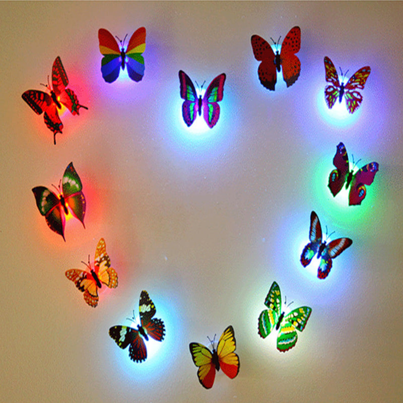 🦋Veilleuse 3D LED Papillon Décoration
