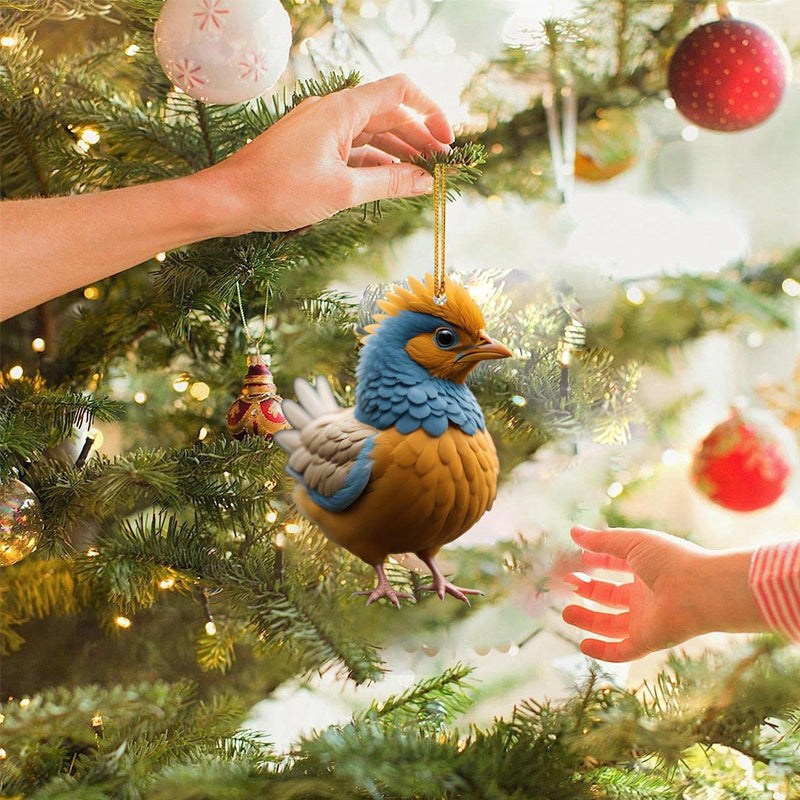 Ornements décoratifs de coq de dessin animé