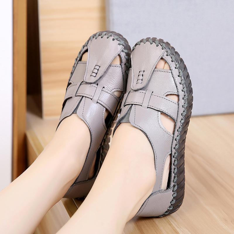 Sandales en cuir faites main