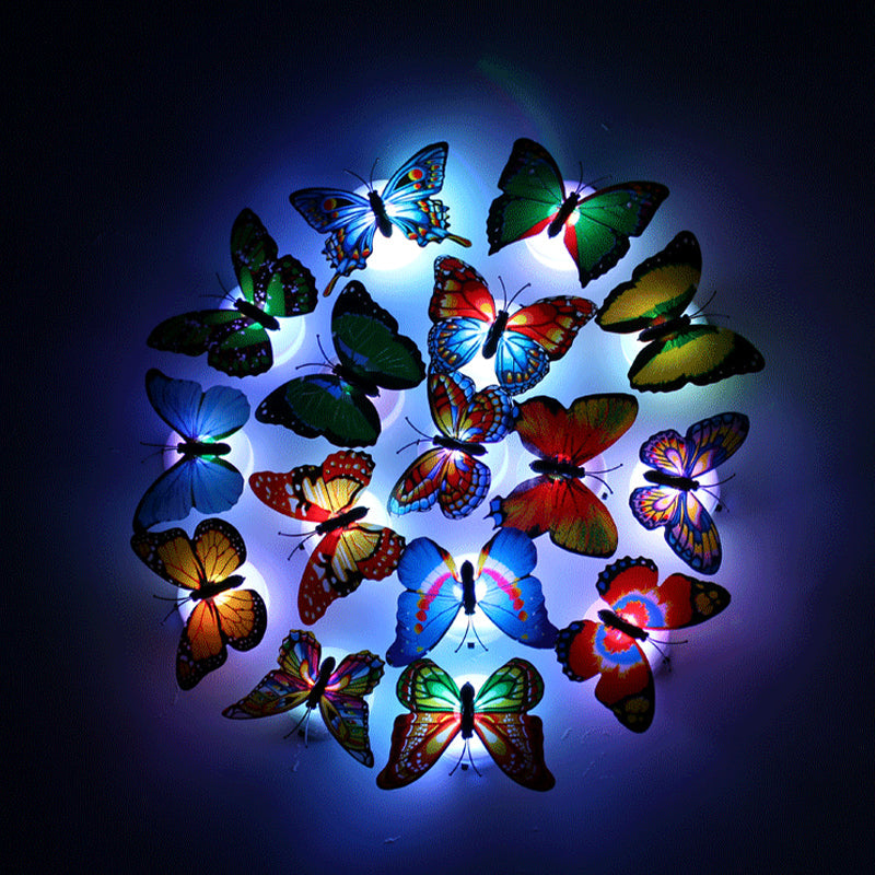 🦋Veilleuse 3D LED Papillon Décoration