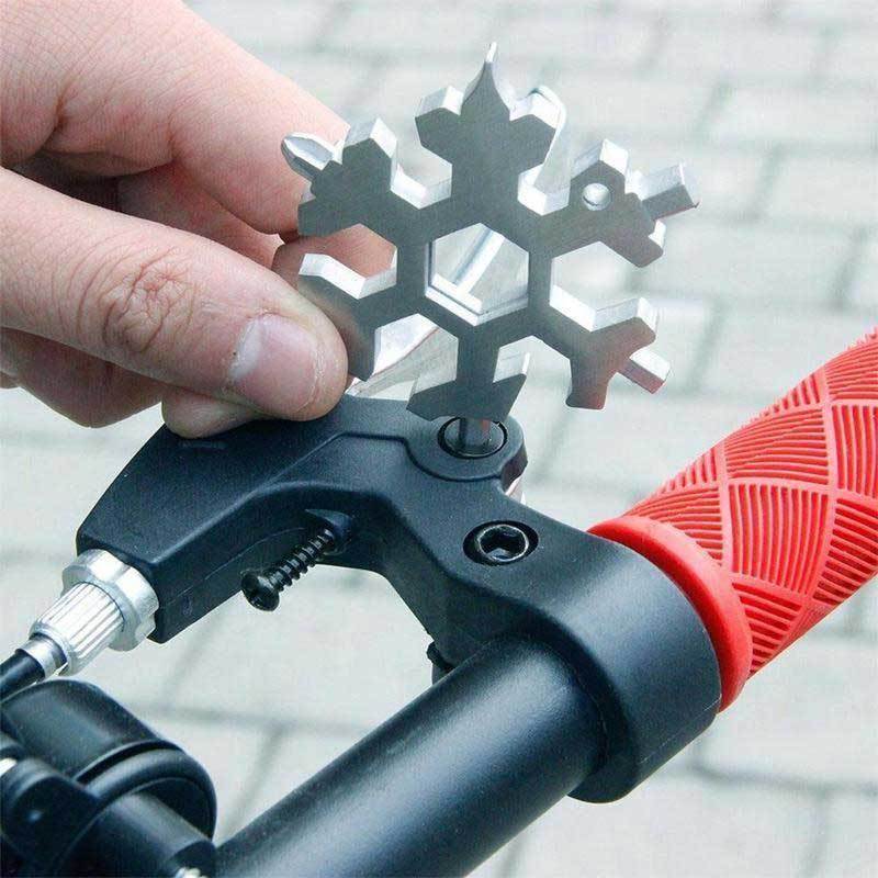 🔥🔥Saker® 18-in-1 Flocon de Neige Multi-outil Coffret Cadeau