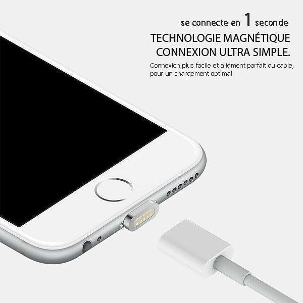 Cable Magnétique Pour Iphone, Android Et Type-c
