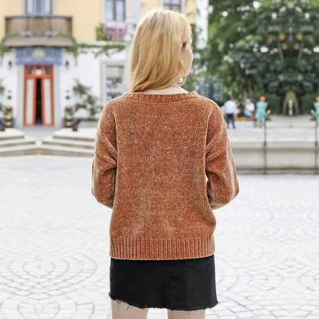 Pull de chunky tricot rustique