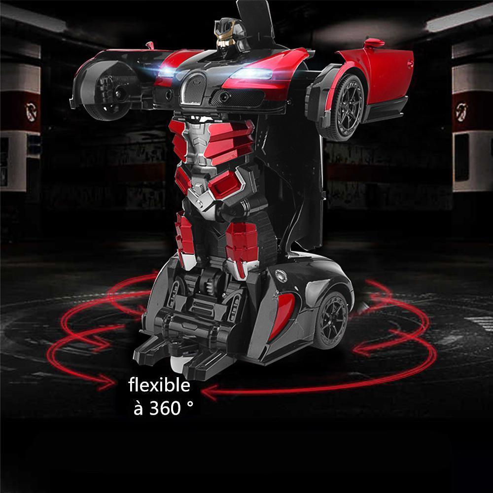 Jouet RC Robot Transformateur Télécommande Voiture de Course