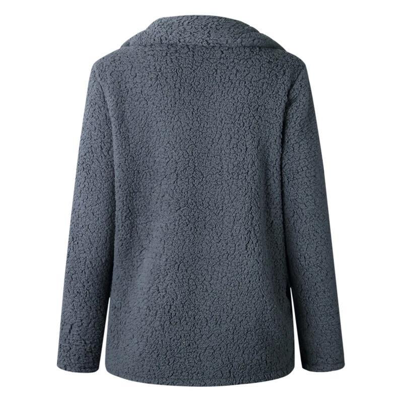 Veste en Peluche pour Femmes en Polaire