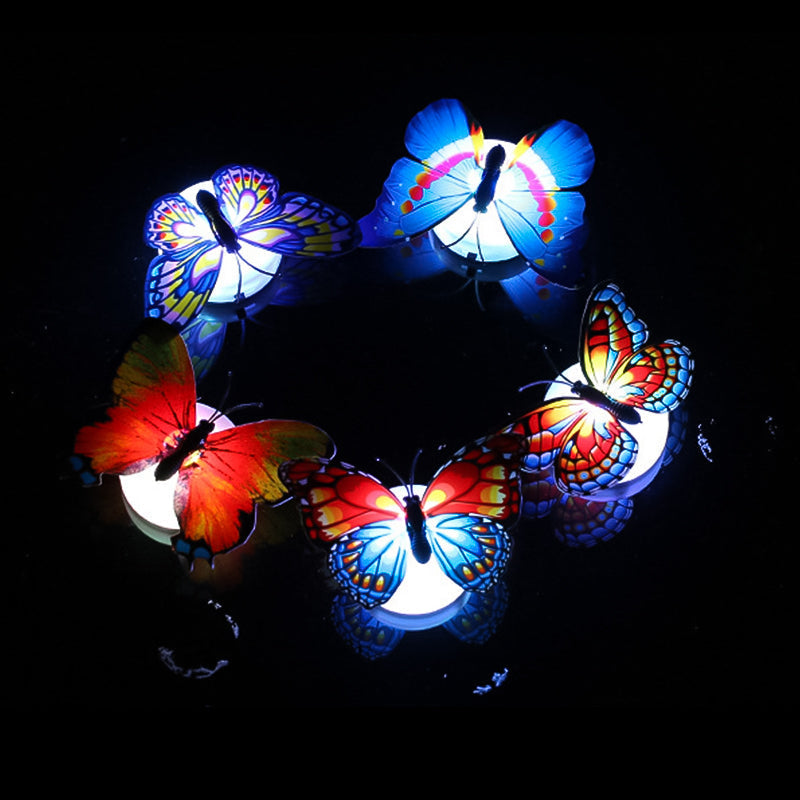 🦋Veilleuse 3D LED Papillon Décoration