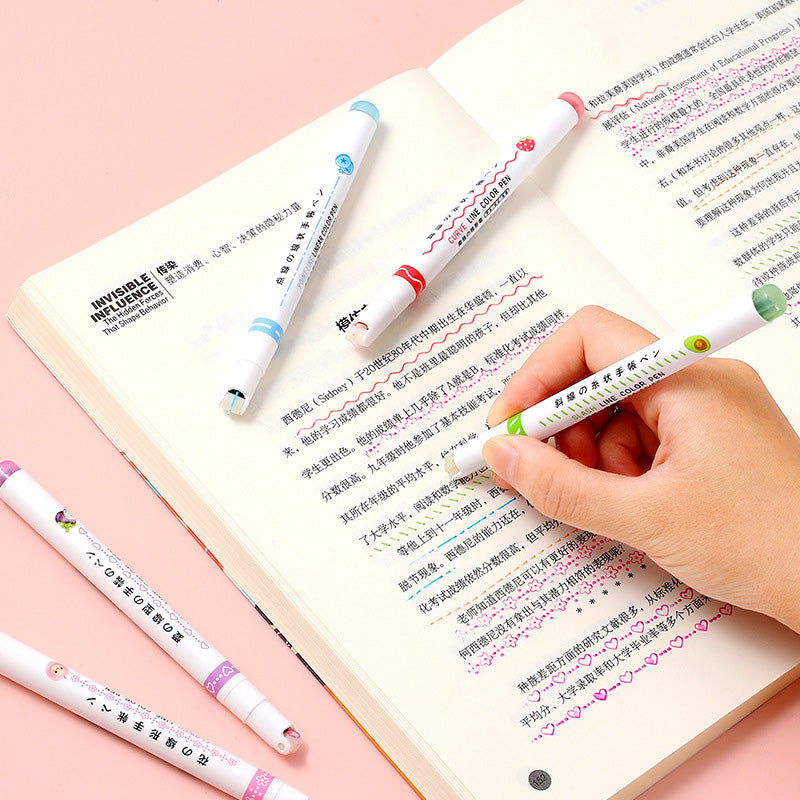 💖MEILLEURS CADEAUX POUR LES ENFANTS-Stylo marqueur fluorescent