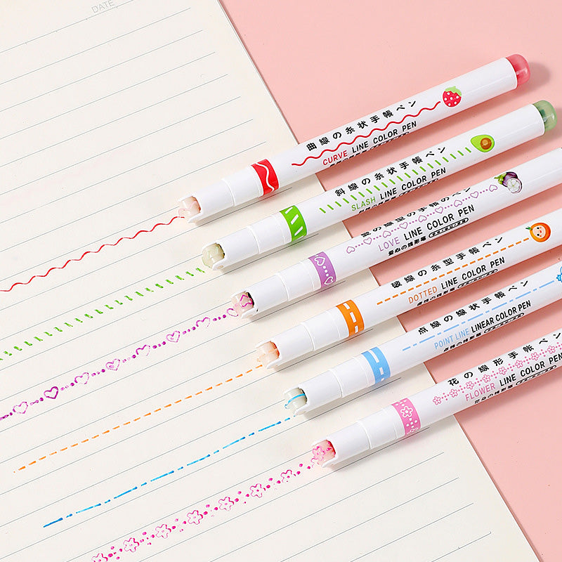 💖MEILLEURS CADEAUX POUR LES ENFANTS-Stylo marqueur fluorescent
