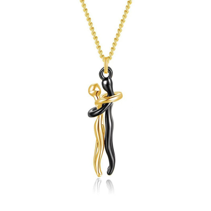 💕Collier et Boucles d'Oreilles Le Conte de Deux Amoureux