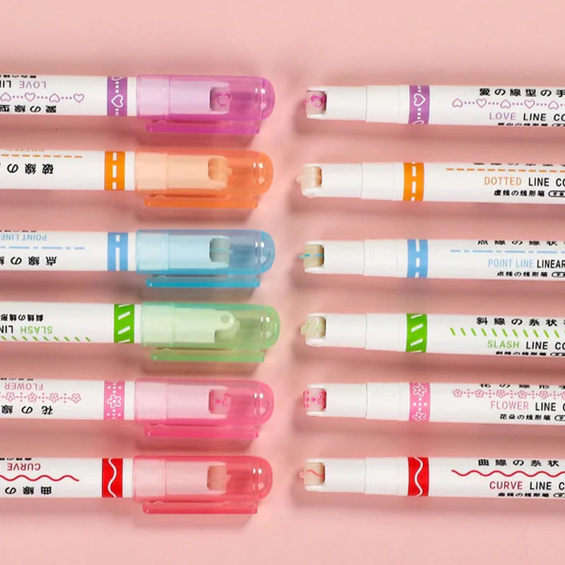 💖MEILLEURS CADEAUX POUR LES ENFANTS-Stylo marqueur fluorescent