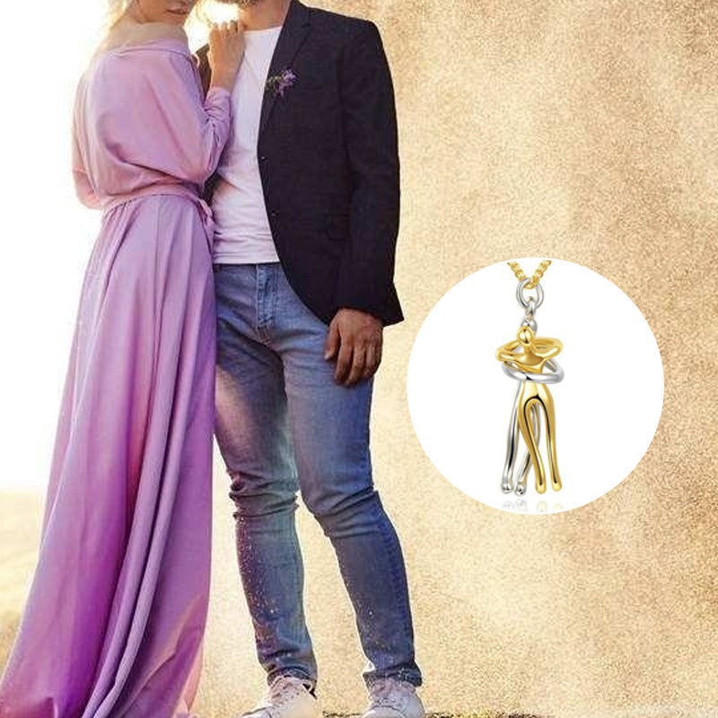 💕Collier et Boucles d'Oreilles Le Conte de Deux Amoureux