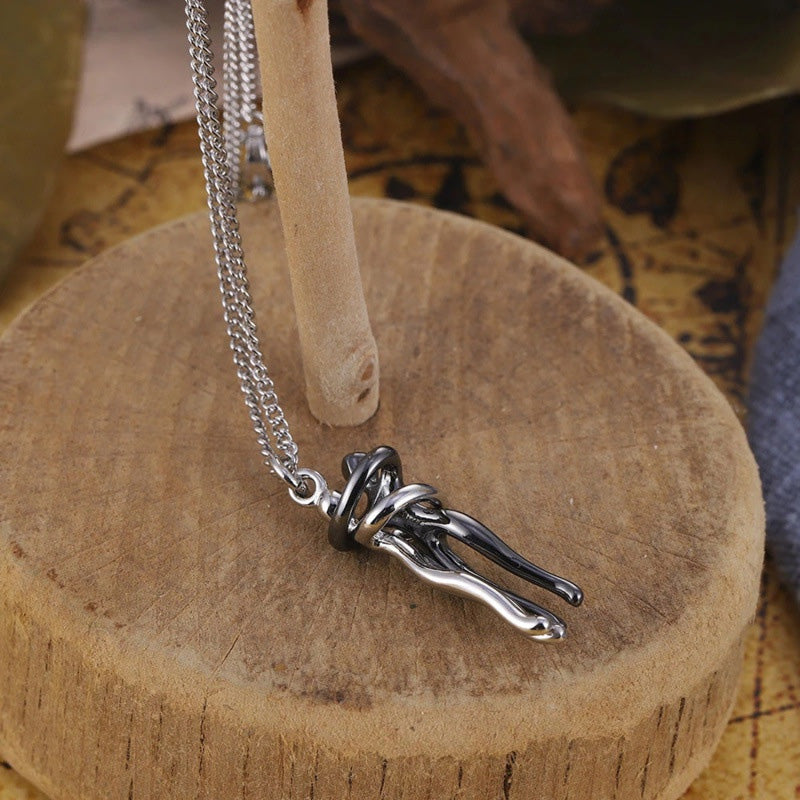 💕Collier et Boucles d'Oreilles Le Conte de Deux Amoureux