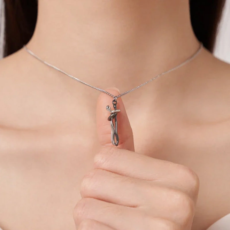💕Collier et Boucles d'Oreilles Le Conte de Deux Amoureux