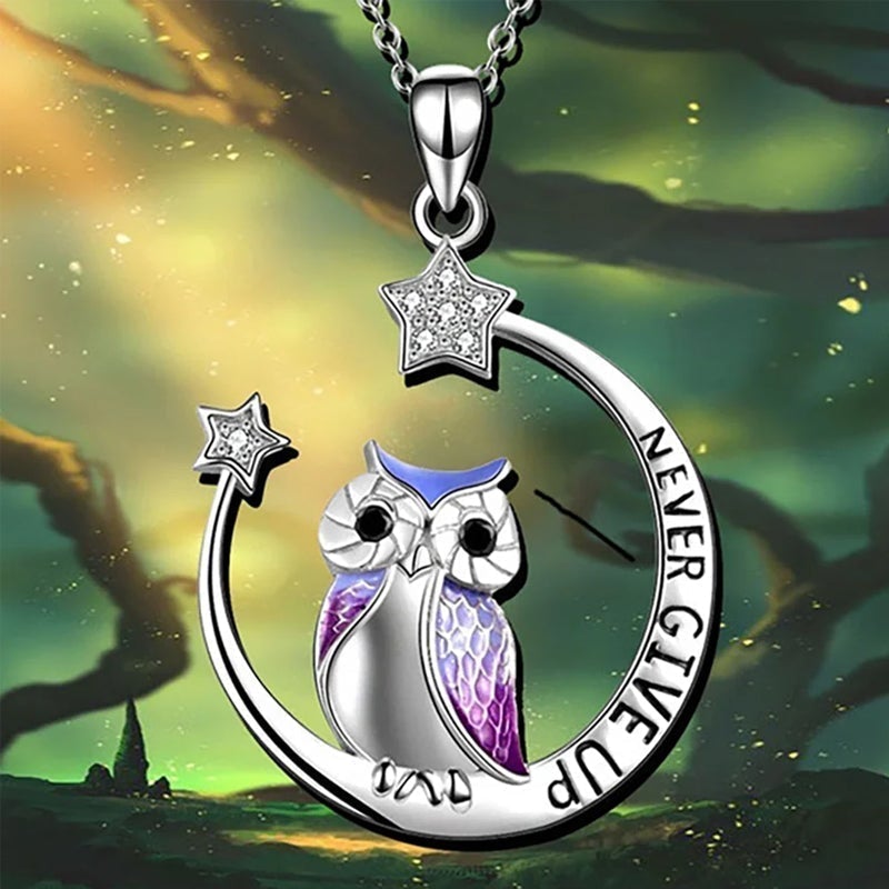 Collier Créative D'inspiration « N'abandonnez jamais »