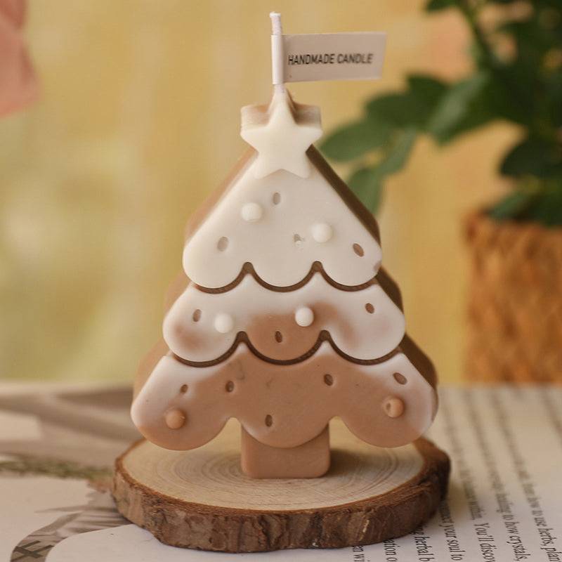 Bougies parfumées sapin de Noël