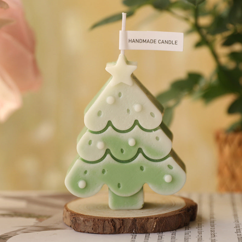 Bougies parfumées sapin de Noël