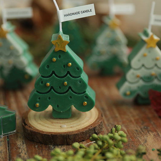 Bougies parfumées sapin de Noël