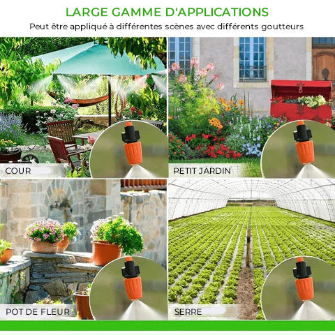 Système d'irrigation automatique de refroidissement par brumisation