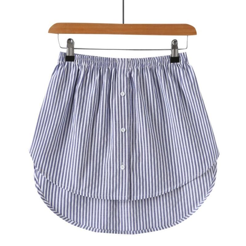 Nouvelle jupe taille haute - extension chemise