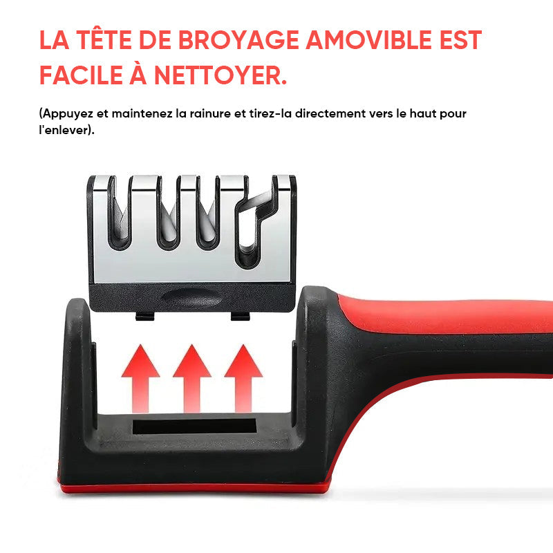 👩🍳Aiguisoir à quatre niveaux