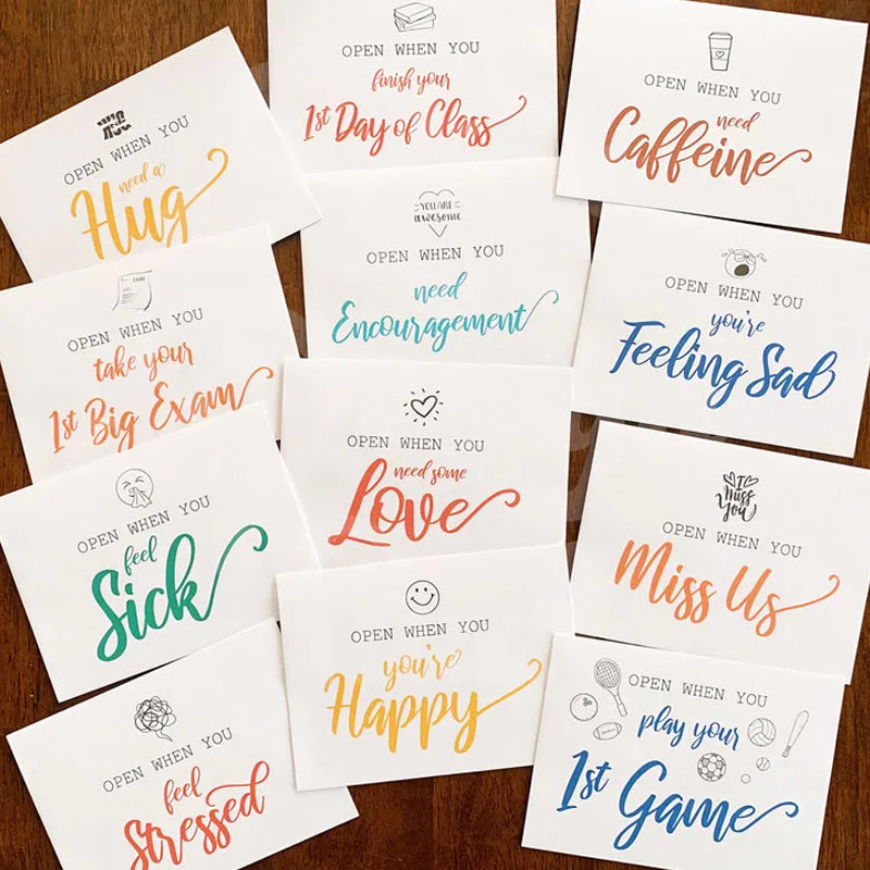 Jeu de cartes de vœux pour les diplômes