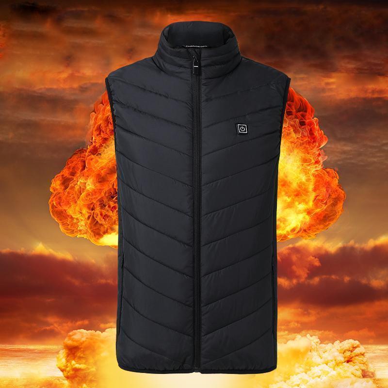 Hommes Chauffé Gilet Isolé Veste