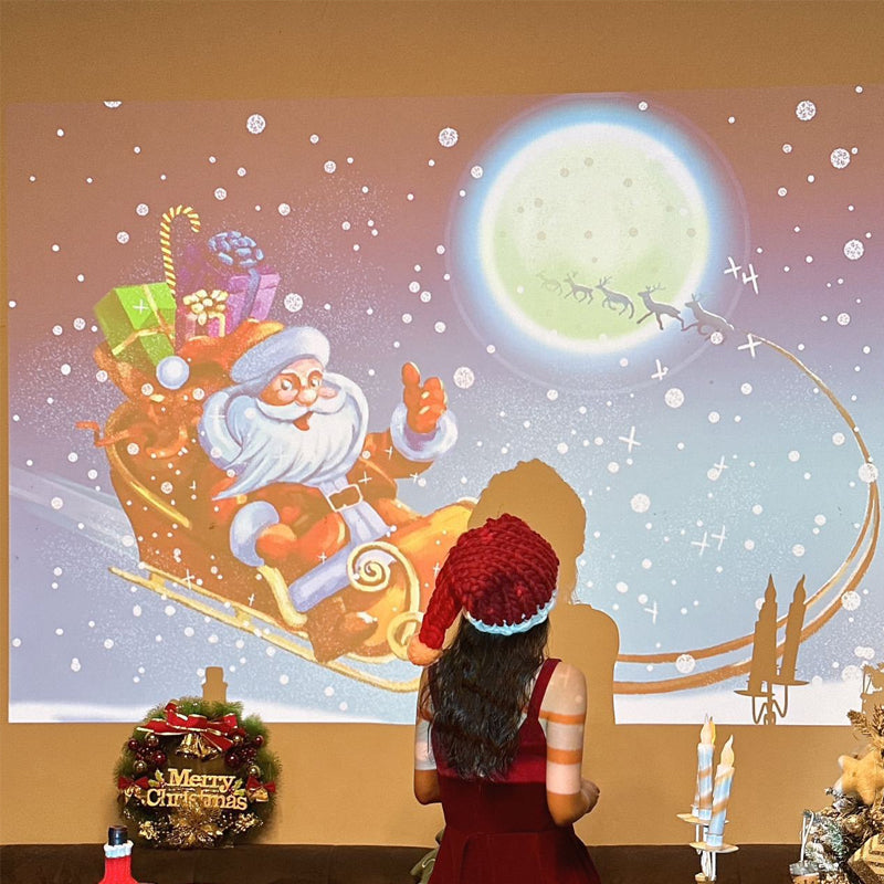 Projecteur d'ambiance de Noël