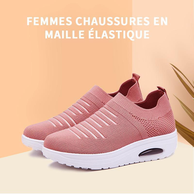 Femme Chaussures en Mesh de Sports Légères Casual Respirantes