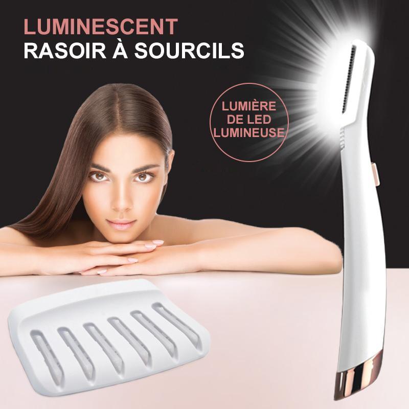 Rasoir Ă Sourcils avec LED