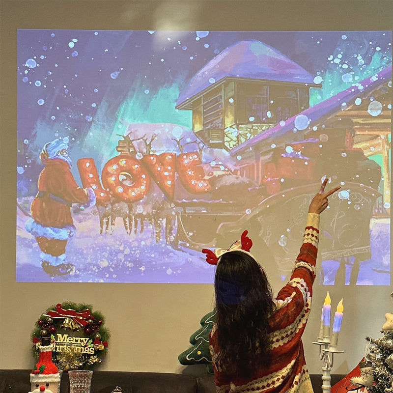 Projecteur d'ambiance de Noël