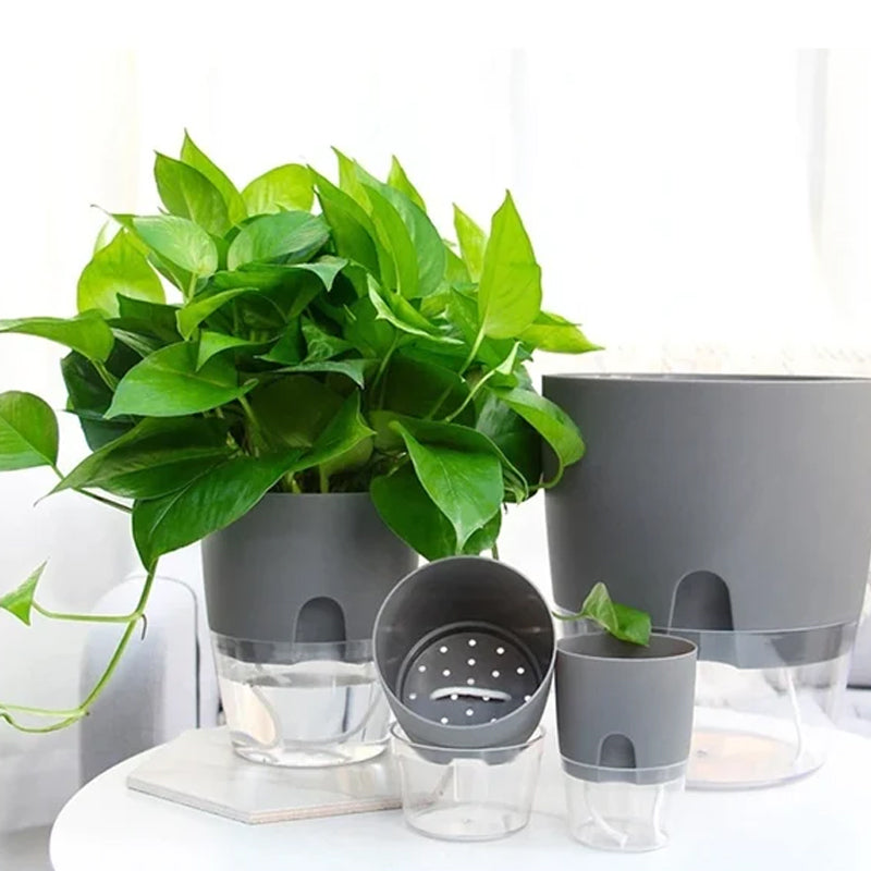 Pot écologique auto-arrosant