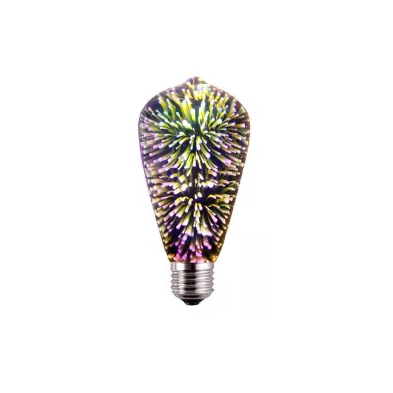 Ampoules LED Décoratives De 3D Feux D'artifice