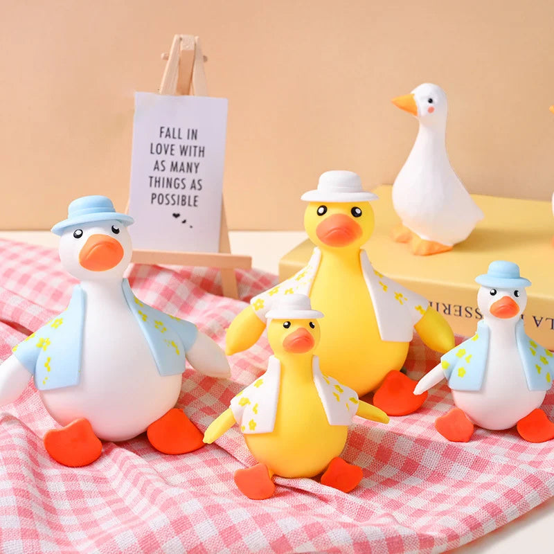 đ„Jouets anti-stress habillant un canard