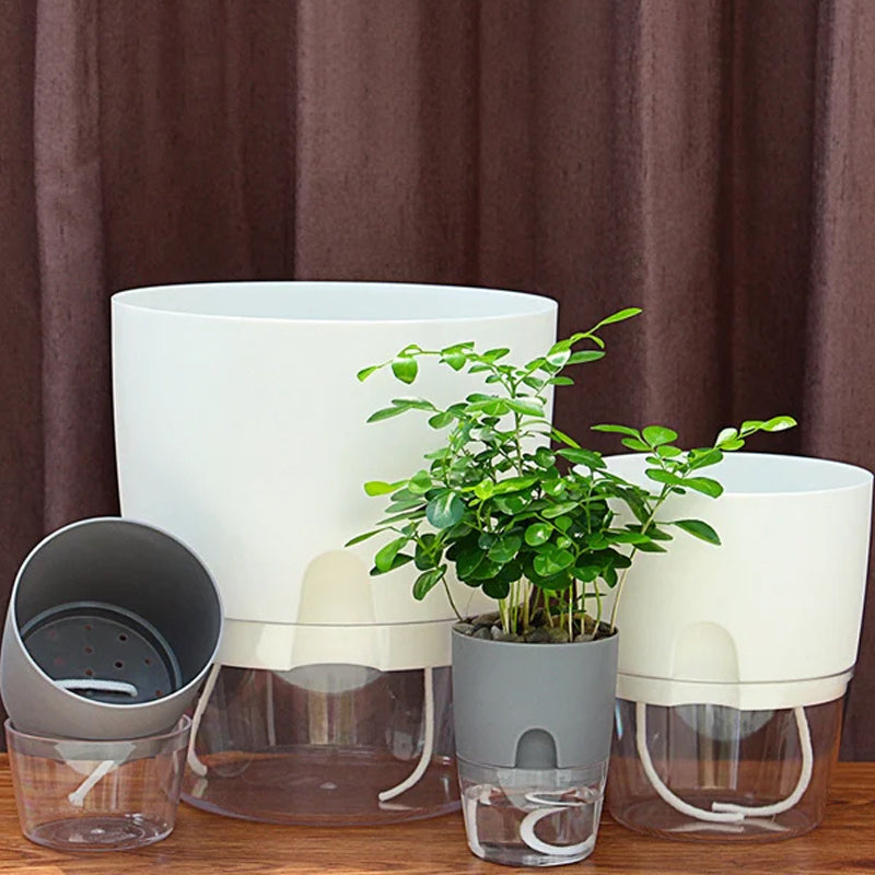 Pot écologique auto-arrosant