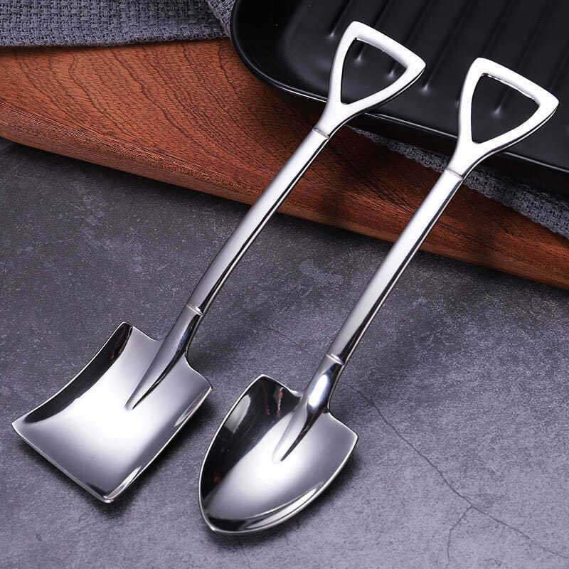 🥄🥄Cuillère à fourche en acier inoxydable 304