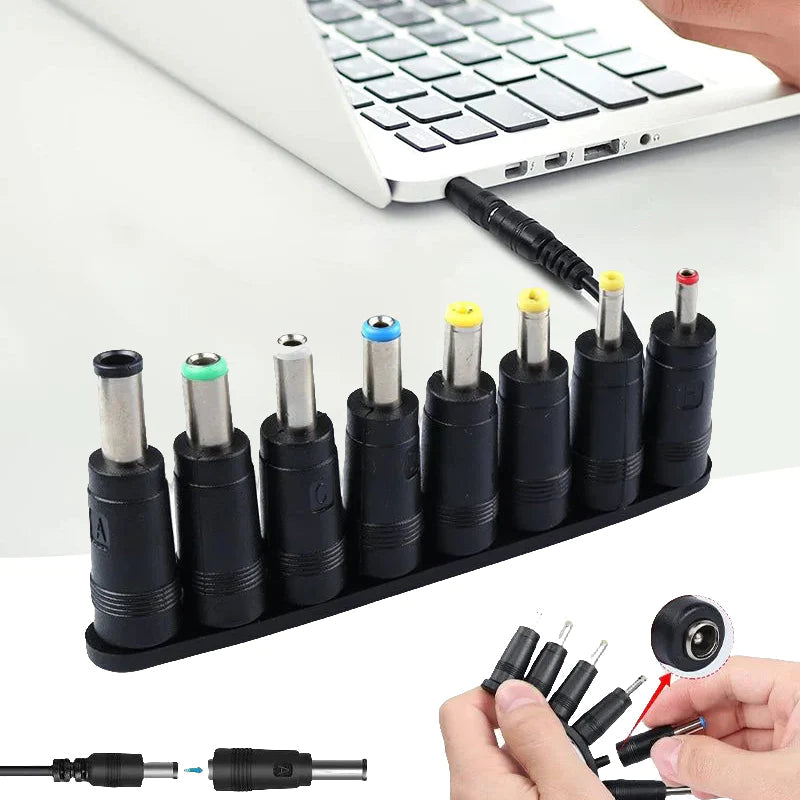 Adaptateur d'alimentation CC universel 8 en 1