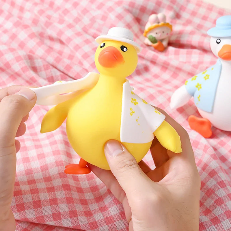 đ„Jouets anti-stress habillant un canard